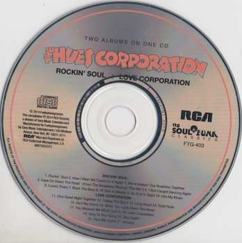 CD The Hues Corporation: Rockin' Soul / Love Corporation 644766