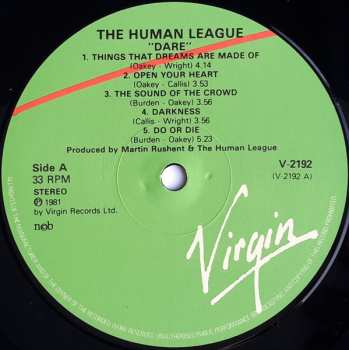 LP The Human League: Dare! 648726