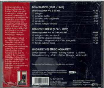 CD Franz Schubert: Ungarisches Streichquartett 635056