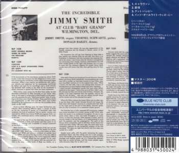 CD Jimmy Smith: At Club "Baby Grand" Wilmington, Delaware, Volume 2 LTD 615985