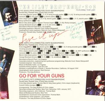 2SACD The Isley Brothers: 3+3, Live It Up & Go For Your Guns 627322