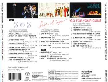 2SACD The Isley Brothers: 3+3, Live It Up & Go For Your Guns 627322