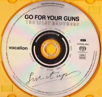 2SACD The Isley Brothers: 3+3, Live It Up & Go For Your Guns 627322