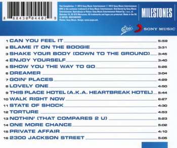 CD The Jacksons: Milestones 91859