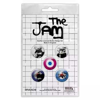 Merch The Jam: The Jam Button Badge Pack: All Mod Cons