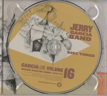 3CD The Jerry Garcia Band: GarciaLive Volume 16, Madison Square Garden, November 15th, 1991 123597