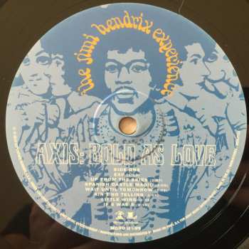 LP The Jimi Hendrix Experience: Axis: Bold As Love 625254