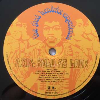 LP The Jimi Hendrix Experience: Axis: Bold As Love 625254