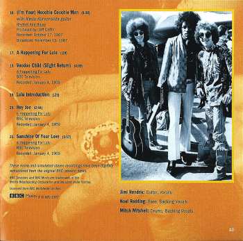 CD The Jimi Hendrix Experience: BBC Sessions 192852