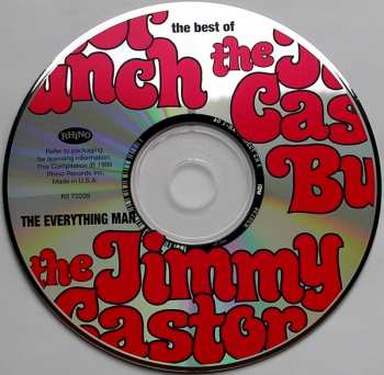 CD The Jimmy Castor Bunch: The Everything Man - The Best Of The Jimmy Castor Bunch 611130