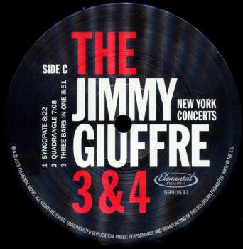 2LP The Jimmy Giuffre Trio: New York Concerts LTD 261620