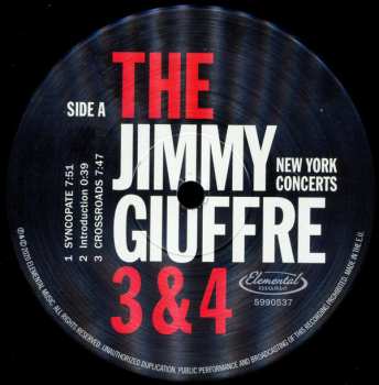 2LP The Jimmy Giuffre Trio: New York Concerts LTD 261620