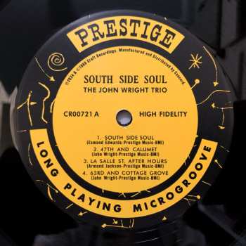 LP The John Wright Trio: South Side Soul 560692