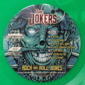 LP The Jokers: Rock And Roll Bones CLR 587982