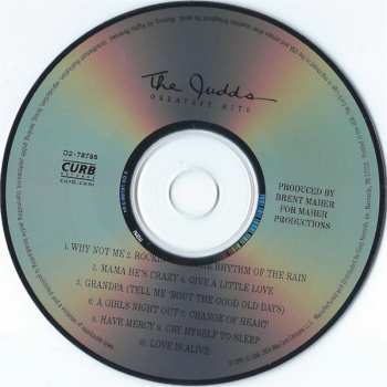 CD The Judds: Greatest Hits 603159