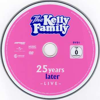 2CD/2DVD The Kelly Family: 25 Years Later Live - Celebrating "Over The Hump" 25 Years Later 376442