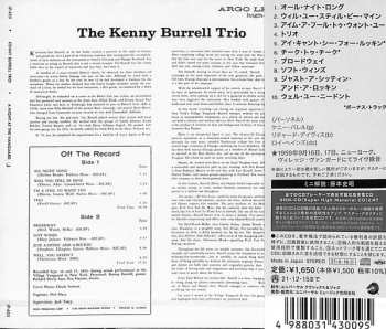 CD The Kenny Burrell Trio: A Night At The Vanguard 578242