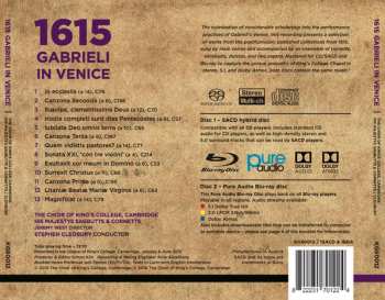 Blu-ray/SACD The King's College Choir Of Cambridge: 1615: Gabrieli in Venice 618519