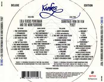 2CD The Kinks: Lola Versus Powerman And The Moneygoround · Part One & Percy DLX 592465