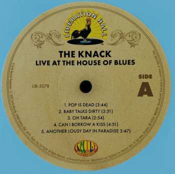 2LP The Knack: Live At The House Of Blues (September 25, 2001) LTD | CLR 424393