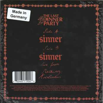 SP The Last Dinner Party: Sinner CLR | LTD 591675