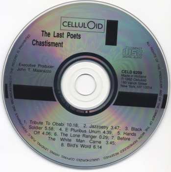 CD The Last Poets: Chastisment 552214