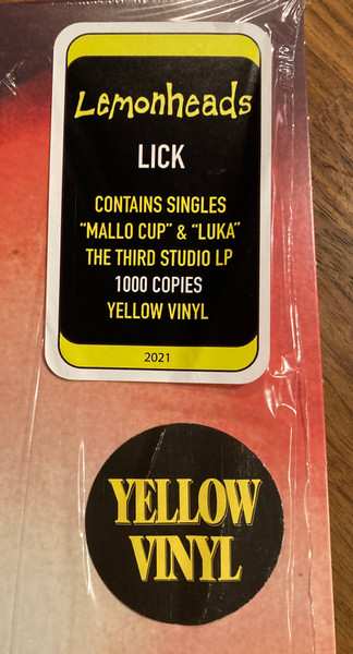 LP The Lemonheads: Lick CLR | LTD 659841