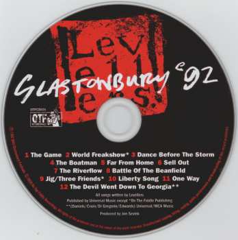 CD The Levellers: Glastonbury '92 LTD 304803