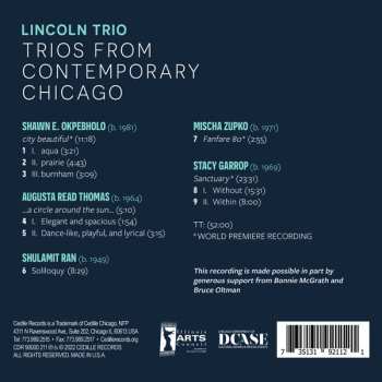 CD The Lincoln Trio: Trios From Contemporary Chicago 601680