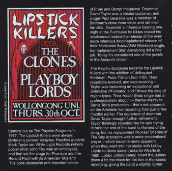 2CD The Lipstick Killers: Strange Flash - Studio & Live '78-81 + Psycho Surgeons '76-78 LTD 104582