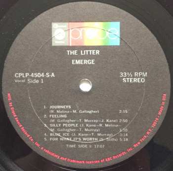 LP The Litter: Emerge 609433