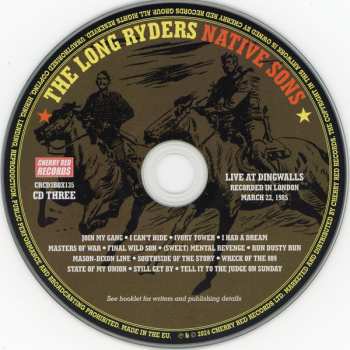 3CD The Long Ryders: Native Sons DLX 562840