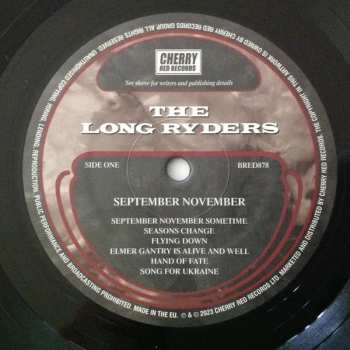 LP The Long Ryders: September November 581745