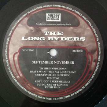 LP The Long Ryders: September November 581745