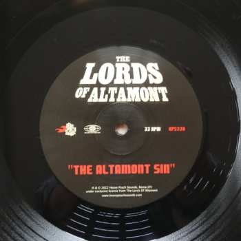 LP The Lords Of Altamont: The Altamont Sin 575996