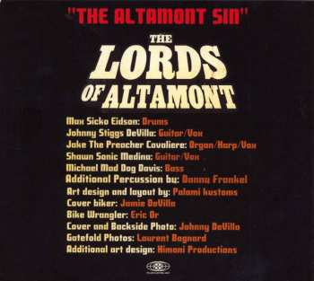 CD The Lords Of Altamont: The Altamont Sin 576650