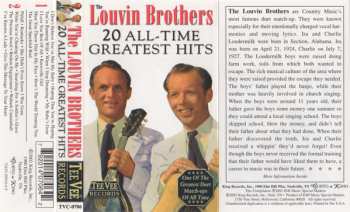 The Louvin Brothers: 20 All-Time Greatest Hits 