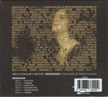 CD The Lovecraft Sextet: Miserere DIGI 551305