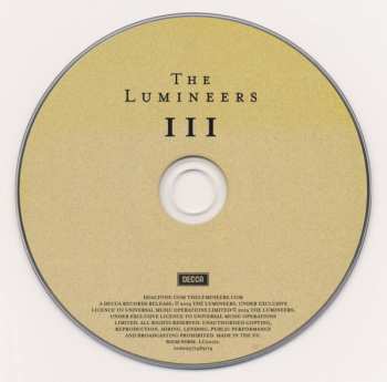 CD The Lumineers: III 292685