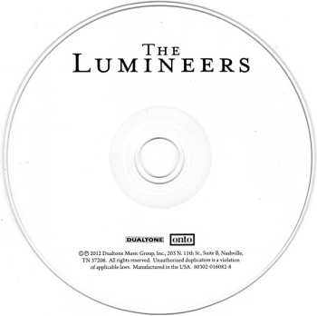 CD The Lumineers: The Lumineers 613124