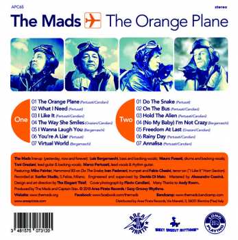 LP The Mads: The Orange Plane CLR 81682