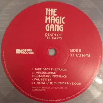 LP The Magic Gang: Death Of The Party LTD | CLR 400338