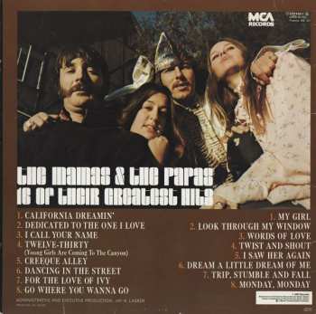 LP The Mamas & The Papas: 16 Of Their Greatest Hits 641091