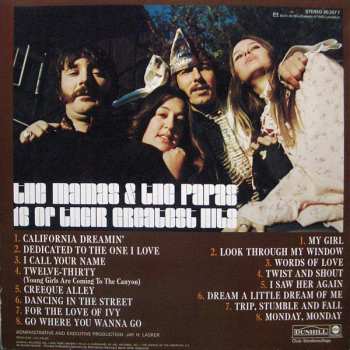 LP The Mamas & The Papas: 16 Of Their Greatest Hits 648699