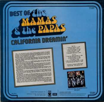 LP The Mamas & The Papas: Best Of The Mamas & The Papas - California Dreamin' 651679