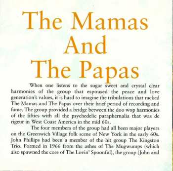 CD The Mamas & The Papas: Classic The Mamas & The Papas 413301