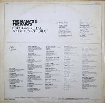 LP The Mamas & The Papas: If You Can Believe Your Eyes And Ears 641952