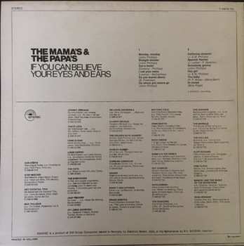 LP The Mamas & The Papas: If You Can Believe Your Eyes And Ears 651176