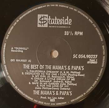 LP The Mamas & The Papas: The Best Of The Mama's & Papa's 644778