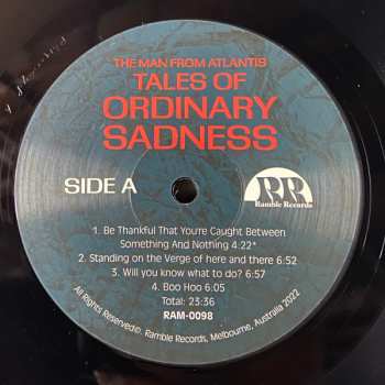 LP The Man From Atlantis: Tales Of Ordinary Sadness LTD 573924